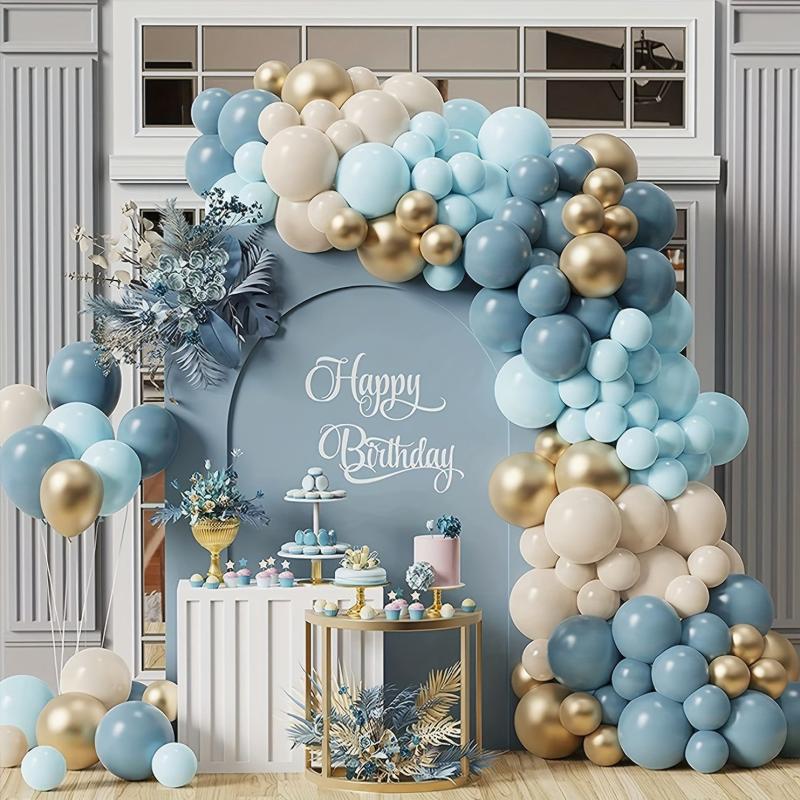 148pcs Golden Balloons Arch Garland Kit for Party Supplies