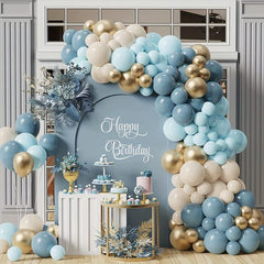 148pcs Golden Balloons Arch Garland Kit for Party Supplies