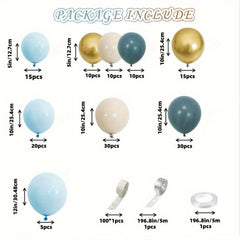 148pcs Golden Balloons Arch Garland Kit for Party Supplies