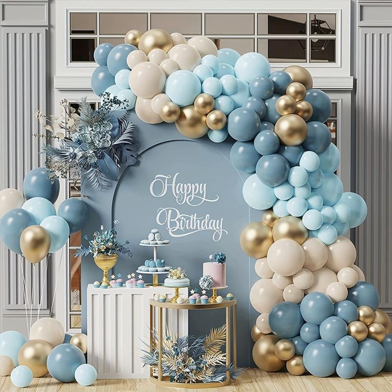 148pcs Golden Balloons Arch Garland Kit for Party Supplies