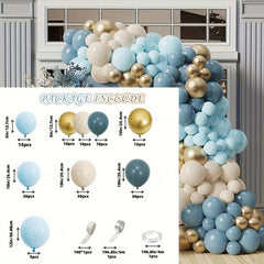 148pcs Golden Balloons Arch Garland Kit for Party Supplies