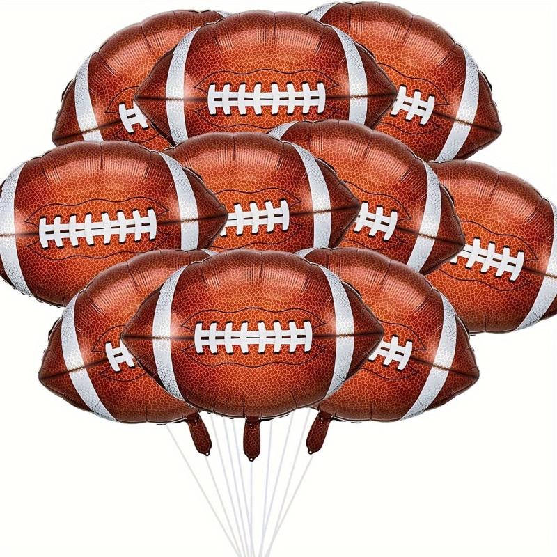 10pcs Rugby Balloon for Football Themed Birthday Party