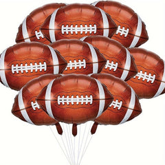 10pcs Rugby Balloon for Football Themed Birthday Party