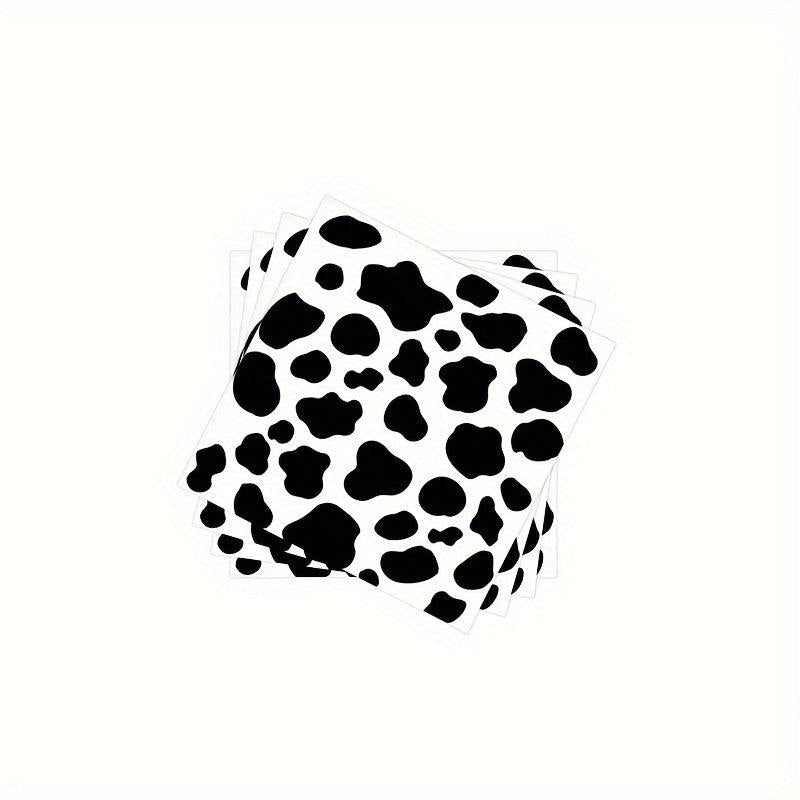 Cow Print Party Supplies Set - Plates, Napkins, Cups for Cow Themed Birthday