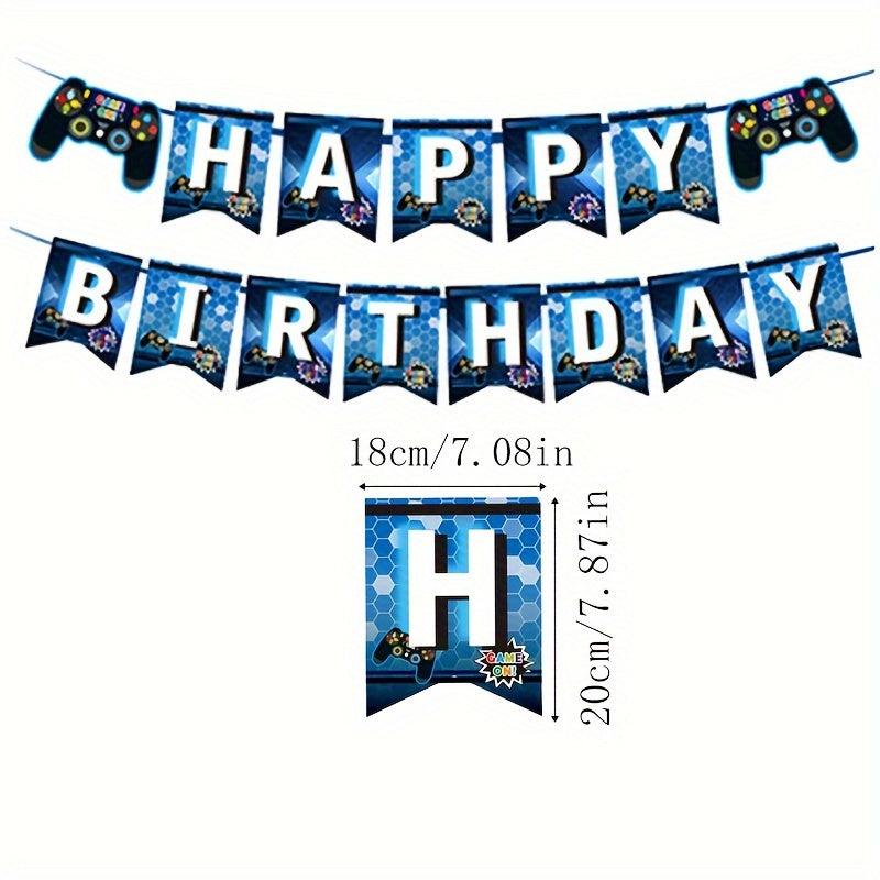 Gamepad Theme Birthday Party Balloon Set