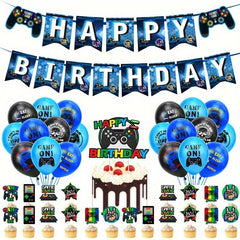 Gamepad Theme Birthday Party Balloon Set