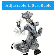 313pcs Military Building Blocks: Astros Robot Set for Kids
