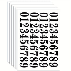 40 Vinyl Number Decals Stickers 5.08cm Mailbox Garage Door Freight Box