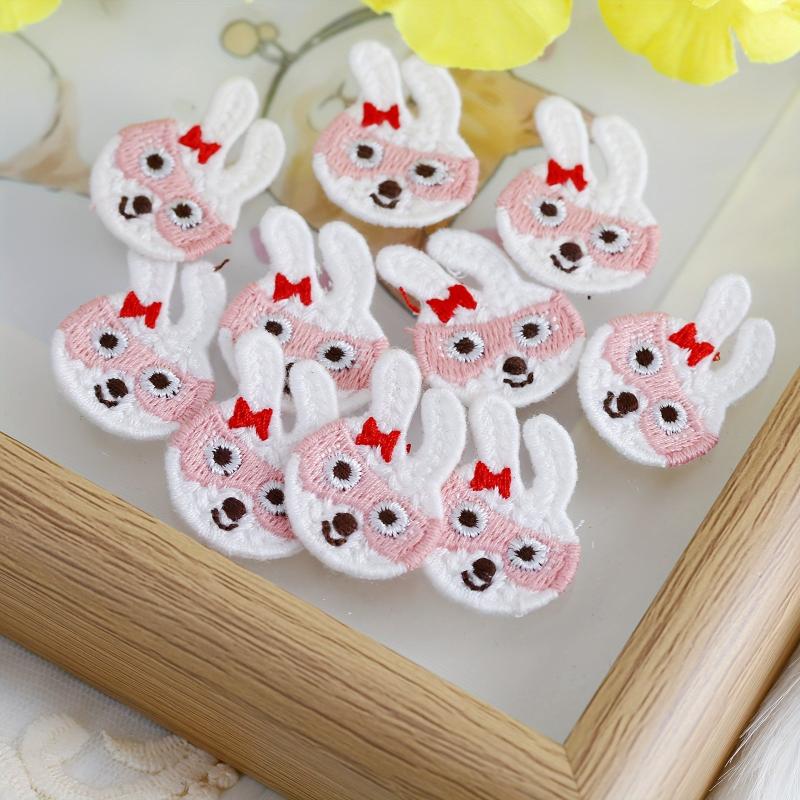 Little Rabbit DIY Sewing Accessories, Can Sew on Jackets, Jeans, Handbags, Etc