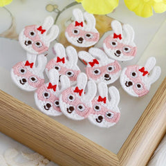 Little Rabbit DIY Sewing Accessories, Can Sew on Jackets, Jeans, Handbags, Etc