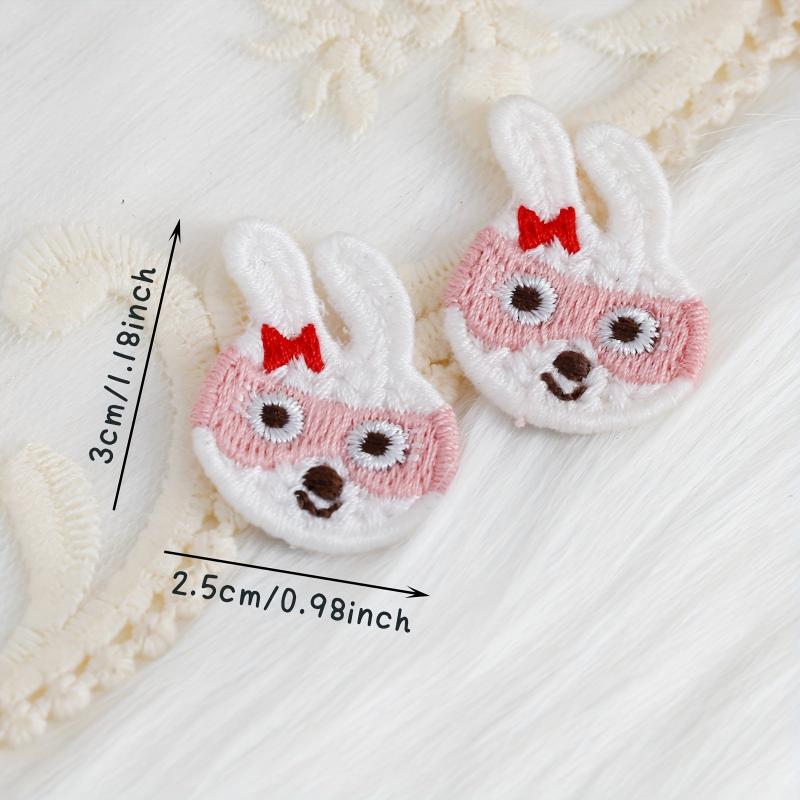 Little Rabbit DIY Sewing Accessories, Can Sew on Jackets, Jeans, Handbags, Etc