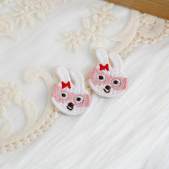 Little Rabbit DIY Sewing Accessories, Can Sew on Jackets, Jeans, Handbags, Etc