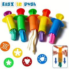 Clay Dough Tools Set Non-Toxic Modeling Dough Extruders Set