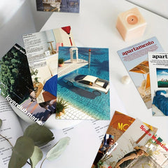 10pcs Landscape Postcards for Creative Bedroom Wall Decoration
