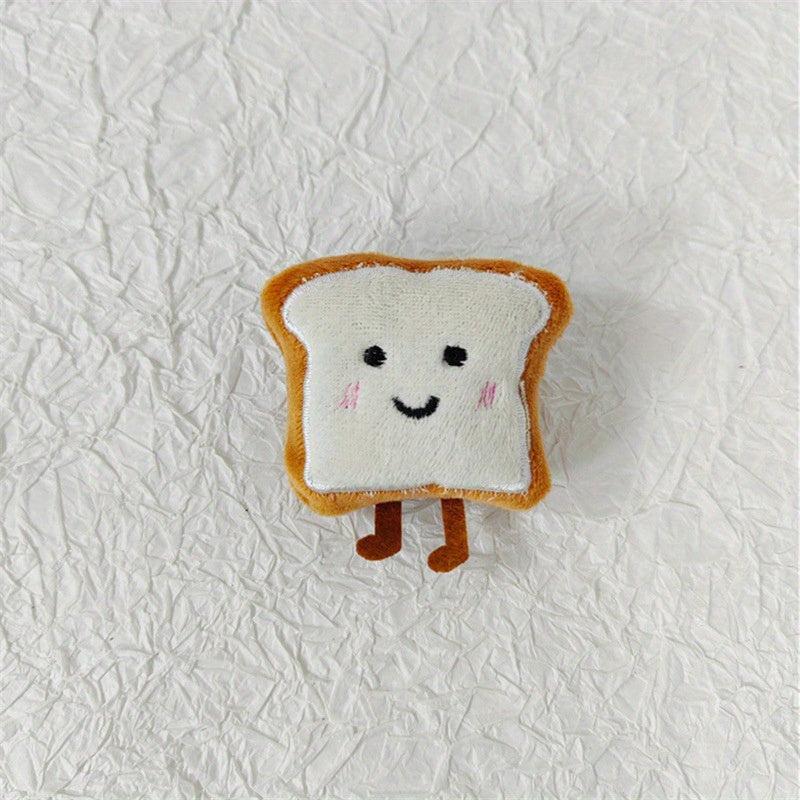 Rice Balls Biscuits Bread Dolls Plush Cotton filled Accessories 