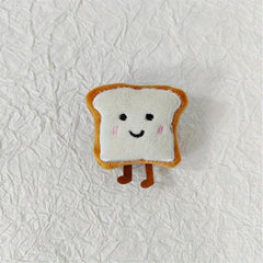 Rice Balls Biscuits Bread Dolls Plush Cotton filled Accessories 