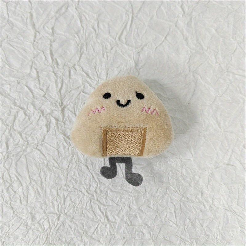 Rice Balls Biscuits Bread Dolls Plush Cotton filled Accessories 