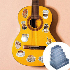 50pcs Coffee Graffiti Stickers Car Guitar Phone Decoration Cartoon Stickers