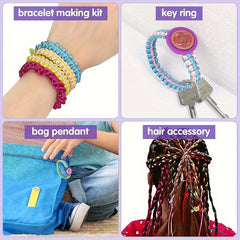 Braided Rope Friendship Bracelet Kit