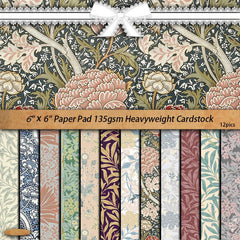 12pcs Large Paper Retro Journal for DIY Gift Women Adults
