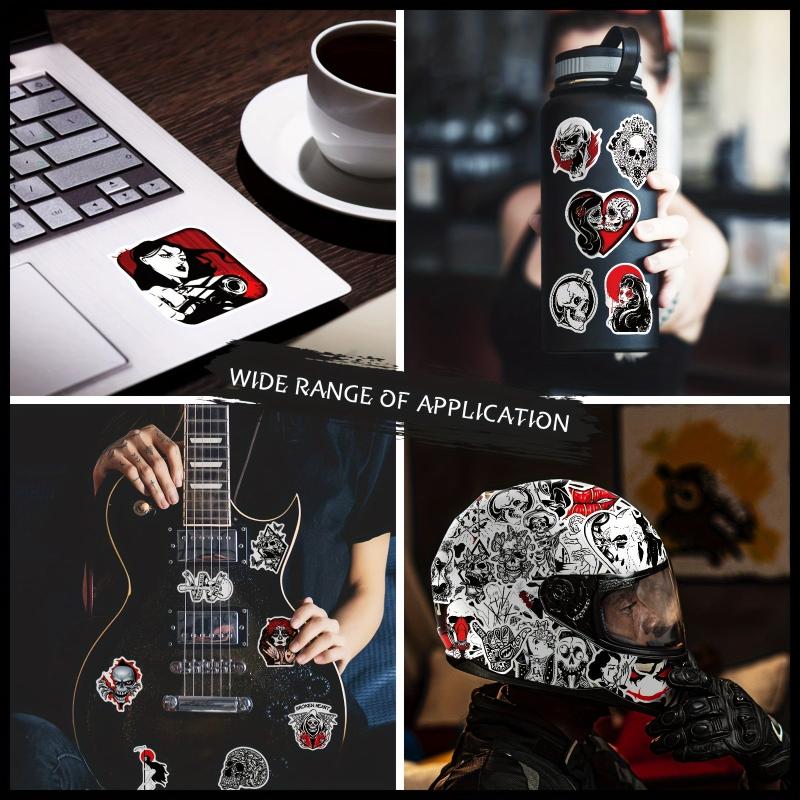 200pcs Gothic Stickers Pack For Teens Vinyl Punk Gothic Stickers