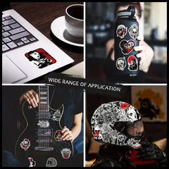 200pcs Gothic Stickers Pack For Teens Vinyl Punk Gothic Stickers