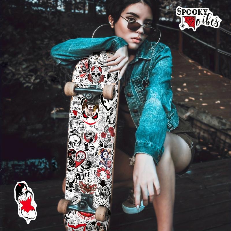 200pcs Gothic Stickers Pack For Teens Vinyl Punk Gothic Stickers