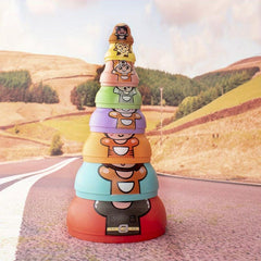 Colorful Matryoshka Doll Toy Stacking Fun Toy