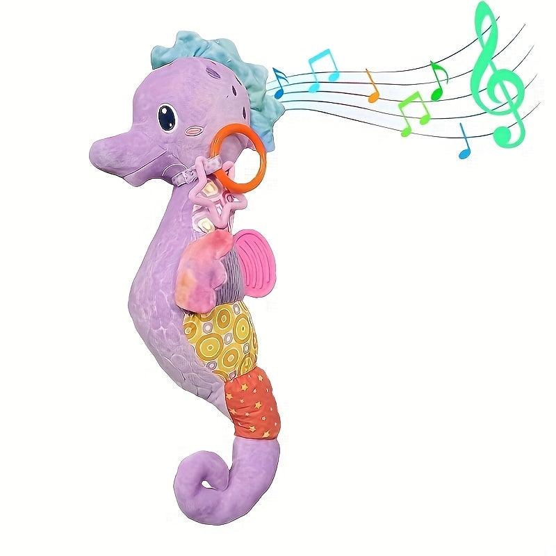 GIRLA Soft Plush Seahorse Toy w/ Bell Great for Holiday Autumn Thanksgivi