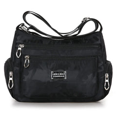 Camouflag Women Shoulder Messenger Bag Waterproof Nylon Oxford Crossbody Bag