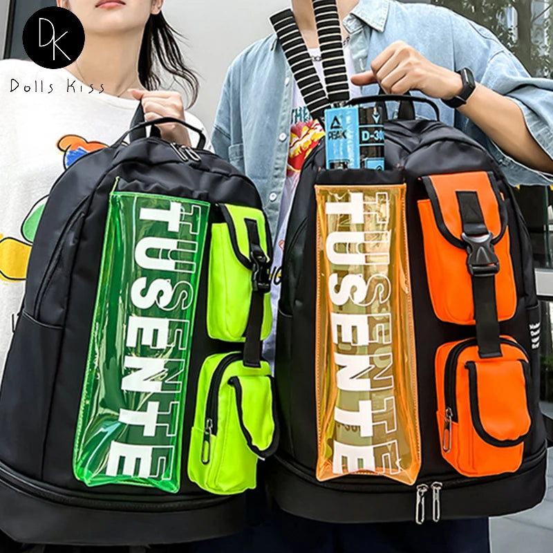 Harajuku Camping Bag Waterproof Laptop Backpack