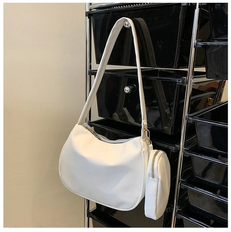 Women Handbag PU Leather Shoulder Totes Candy Bag