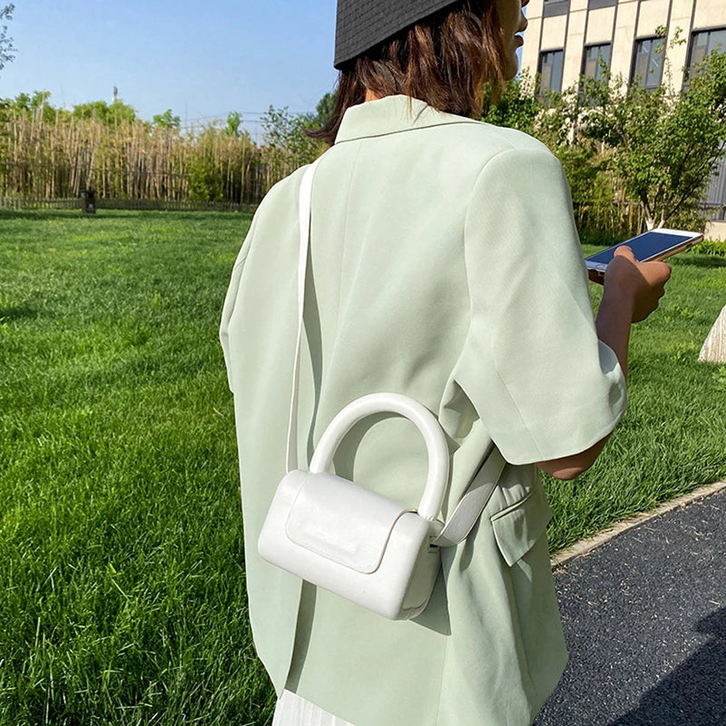 Candy Handbags Women PU Leather Clutches Cross-body Bags Style Messenger