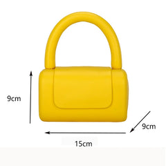 Candy Handbags Women PU Leather Clutches Cross-body Bags Style Messenger
