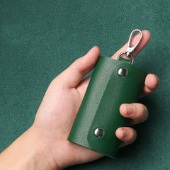 Keychain Wallets PU Leather Men Women Casual Style Car Key Holder