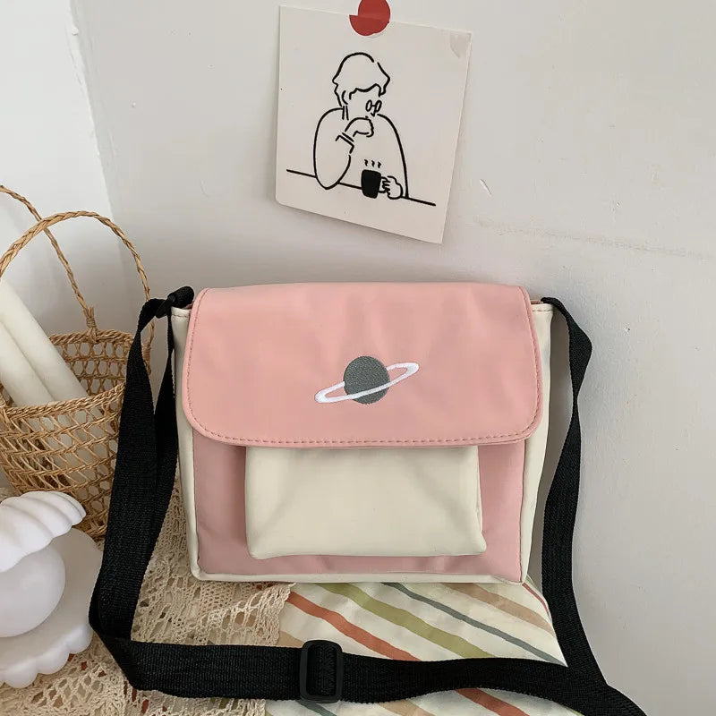 Canvas Bag Women Handbags Shoulder Crossbody All-match Student Harajuku