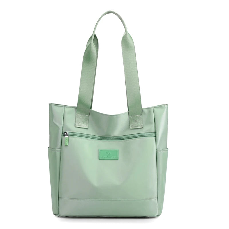 Nylon Shoulder Bag Japanese Style Large Capacity Simple Design