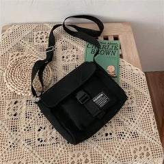 Teen Canvas Shoulder Bag Crossbody CellPhone Pouch Women Messenger