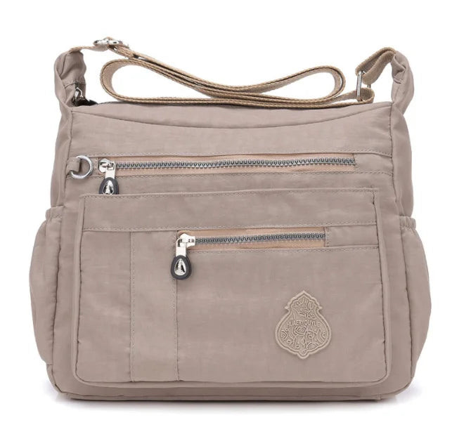 Nylon Shoulder Bag Waterproof Daily Shopping Shoulder Bag Cross-body Bags