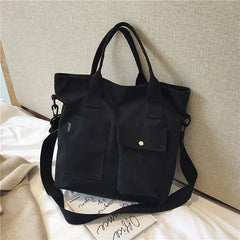 Canvas Bags for Women Handbag Shoulder Bag Large Capacity Totes Shopper Bags