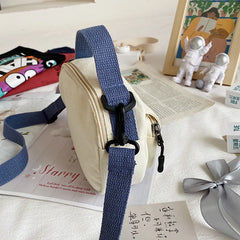 Casual Women's Tote Shoulder Bag Cartoon Crossbody Bag Cotton Handbag