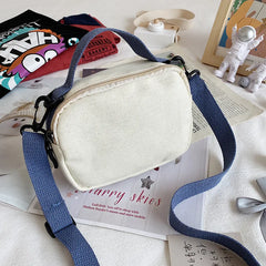 Casual Women's Tote Shoulder Bag Cartoon Crossbody Bag Cotton Handbag