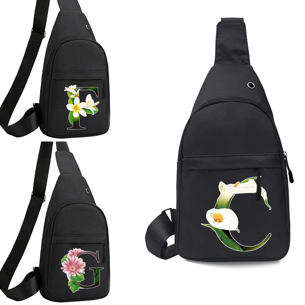 Canvas Chest Pack Men Fanny Pack Outdoor Sports Banana Waist Pack