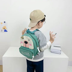 Cartoon Bear School Bag for Kids, Kindergarten Backpack