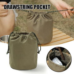 Canvas Storage Bag for Camping Tableware