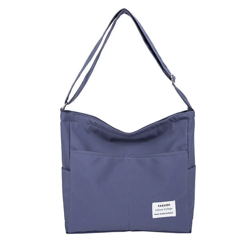 Canvas Crossbody Bags Women Large Capacity Shoulder Bag Nylon Messenger Bag