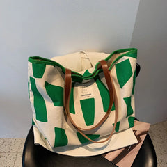 Canvas Shoulder Women's Bag Ladies Travel Shopper Bags For Women