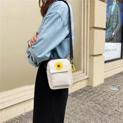 Canvas Diagonal Cross Bag Large Shoulder Bag Women Messenger Bags