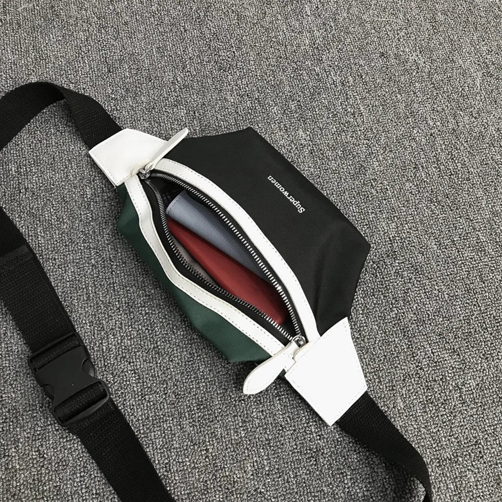Canvas Fanny Pack Banana Waist Bag for Women