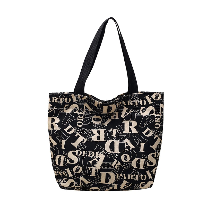 Canvas Female Handbag Comfortable Belt Shoulder Bag Large Capacity